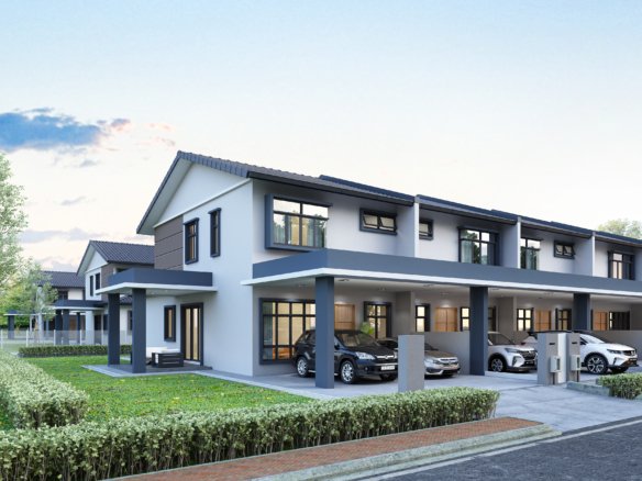 Terrace-2 Story Taman Camar Indah Petrajaya Kuching